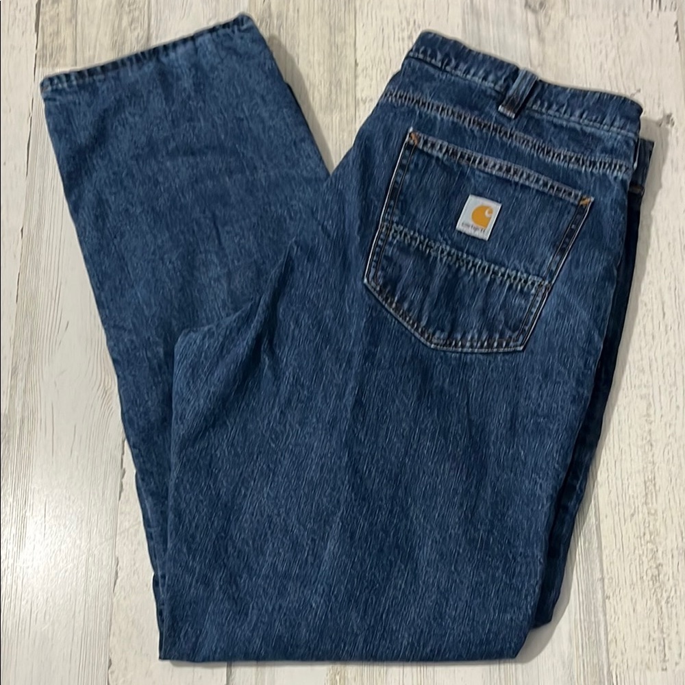 Carhartt Lined Jeans Size 40 - Picture 1 of 8
